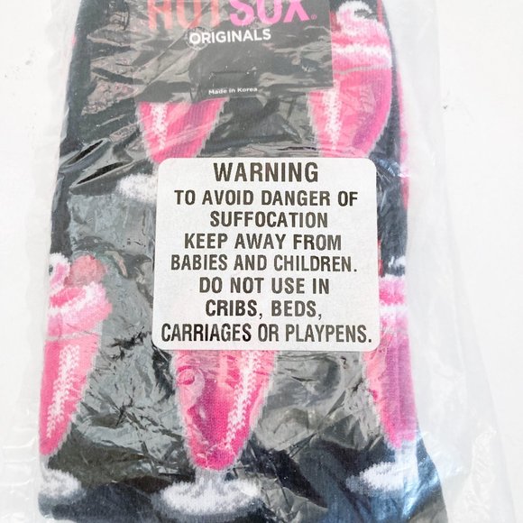NEW Hot Sox Womens Lot Fun Food Theme 5 Pr Socks PBJ Sandwich Popcorn Egg Bacon - Picture 7 of 7